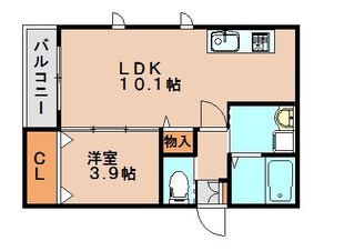 雑餉隈駅 徒歩12分 2階の物件間取画像